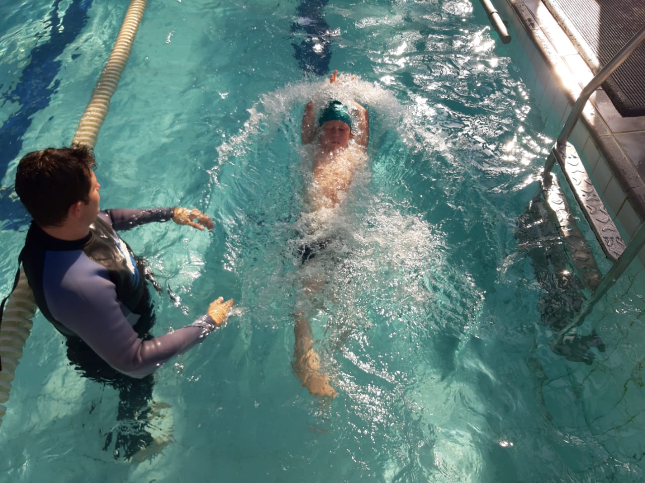 Smart Swimmmers Coaching Freestyle at Bergvliet